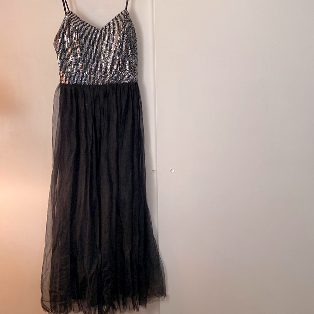 Black/Silver dress
